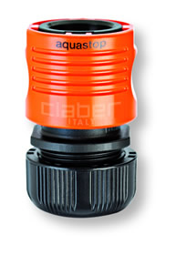 Claber 1/2 Inch Automatic Coupling with Aquastop